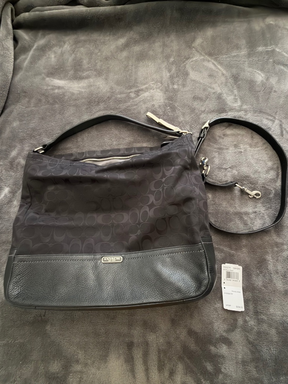 Authentic Large Coach Park Hobo Handbag